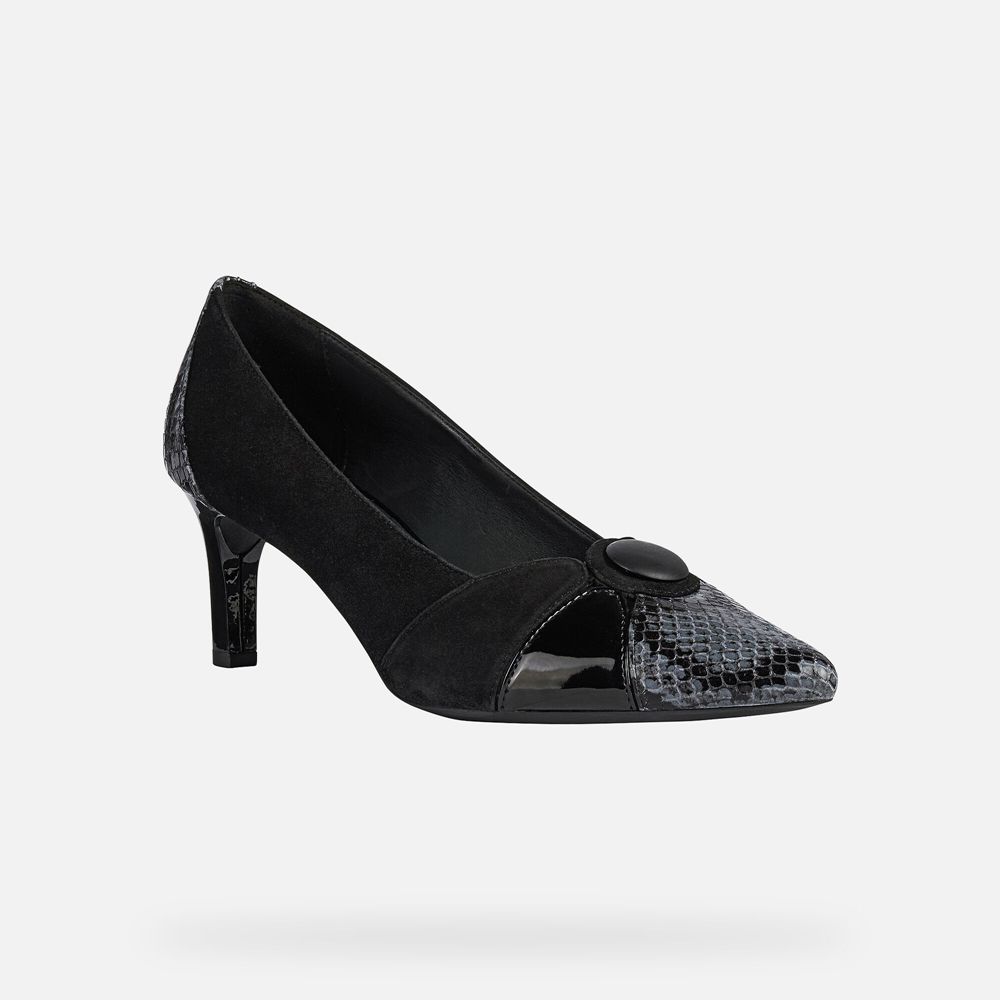 Escarpins Geox Bibbiana - Noir - Femme 754930-BSI